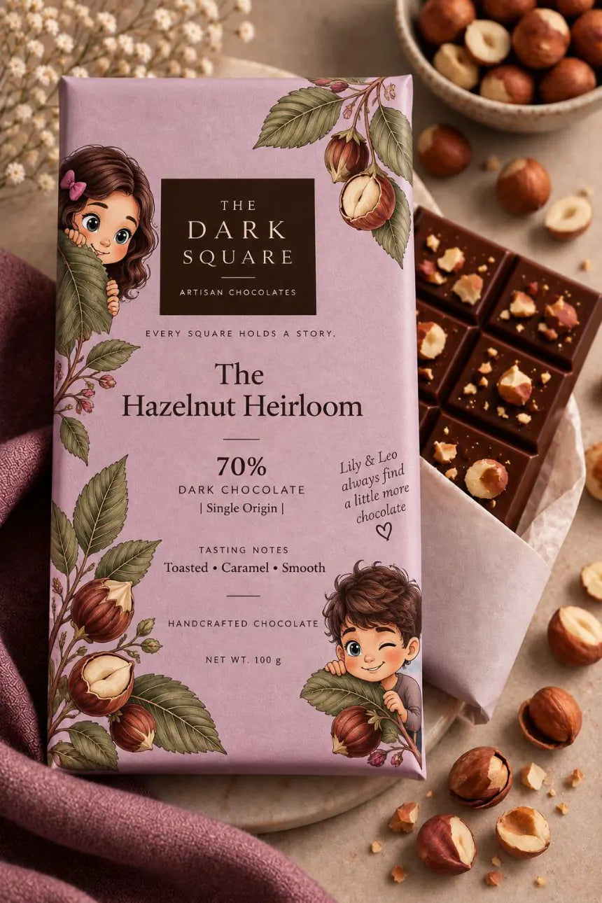 The Hazelnut Heirloom — Dark Chocolate • Toasted Hazelnut
