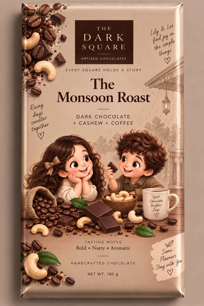 Monsoon Coffee Roast — Dark Chocolate • Cashew • Coffee